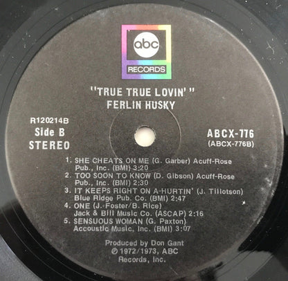 Ferlin Husky : True True Lovin' (LP, Club)