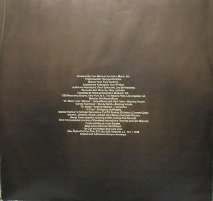 Blue Öyster Cult : Mirrors (LP, Album, Pit)