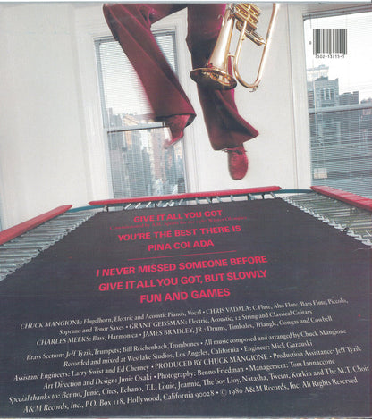 Chuck Mangione : Fun And Games (LP, Album, Pit)