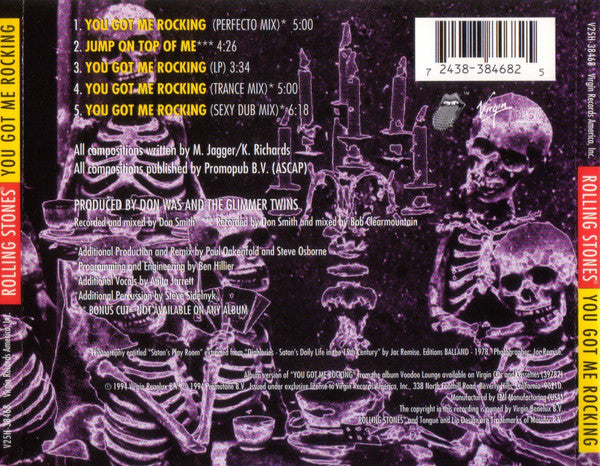 The Rolling Stones : You Got Me Rocking (CD, Maxi)