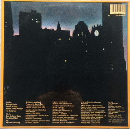 Marvin Gaye : Midnight Love (LP, Album, Car)