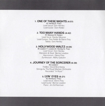 Eagles : One Of These Nights (CD, Album, RE, ARC)