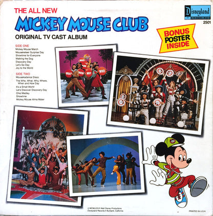Mickey Mouse Club : The All New Mickey Mouse Club (LP, Album)