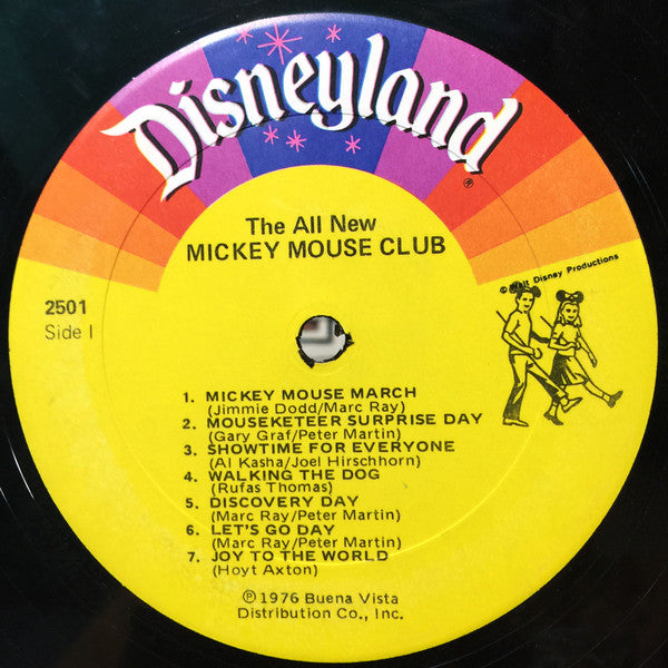 Mickey Mouse Club : The All New Mickey Mouse Club (LP, Album)
