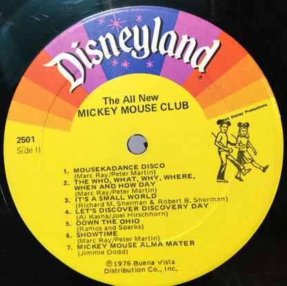 Mickey Mouse Club : The All New Mickey Mouse Club (LP, Album)