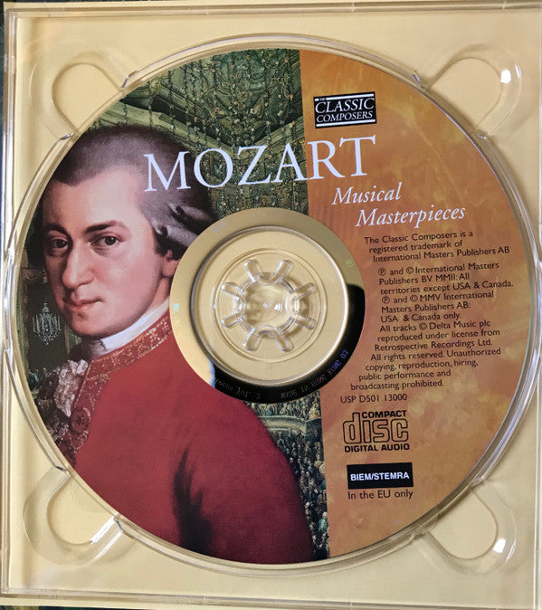 Buy Wolfgang Amadeus Mozart Musical Masterpieces CD Comp Har Buy Wolfgang Amadeus Mozart Musical Masterpieces CD Comp Har