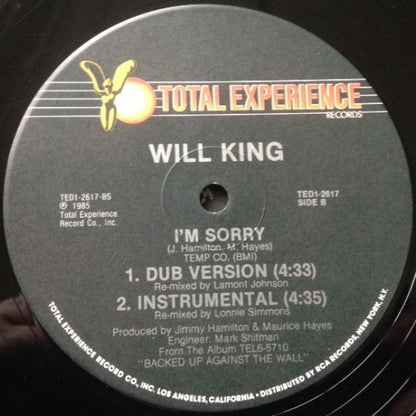 Will King : I'm Sorry (12")