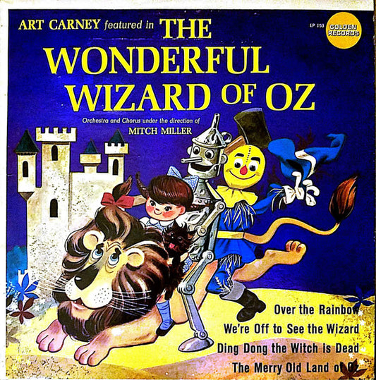 Art Carney / Mitch Miller : The Wonderful Wizard of Oz (LP, Album, Mono)