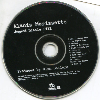 Alanis Morissette : Jagged Little Pill (CD, Album)
