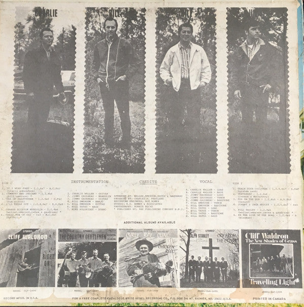 The Country Gentlemen : Sound Off (LP, Album)