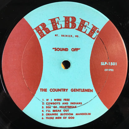 The Country Gentlemen : Sound Off (LP, Album)
