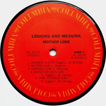 Loggins And Messina : Mother Lode (LP, Album, Pit)