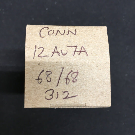 CONN 12AU7A Vacuum Tube * Tested 68%/68%