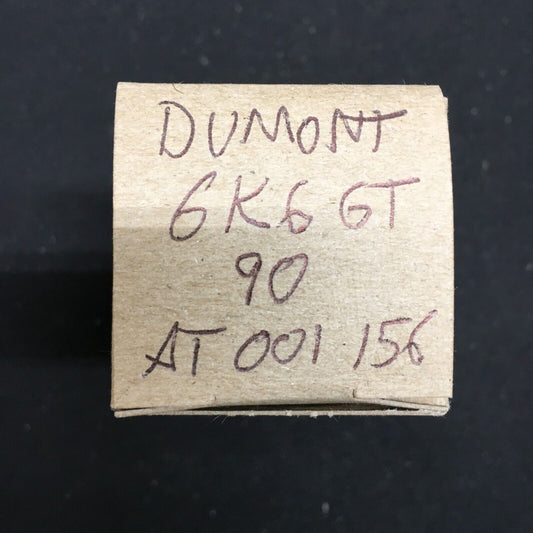 Dumont 6K6GT Vacuum Tube * Tested 90%
