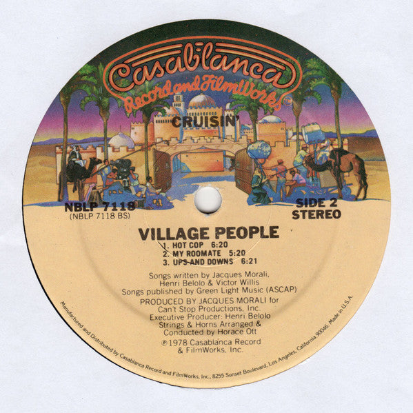 Buy Village People : Cruisin' (LP, Album, SRC) Online for a great