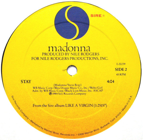 Buy Madonna : Like A Virgin (12