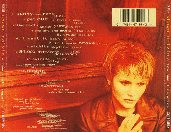 Shawn Colvin : A Few Small Repairs (CD, Album, RP)