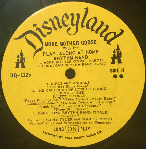 Various : More Mother Goose (LP, Album, Yel)