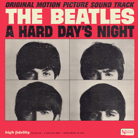 The Beatles : A Hard Day's Night (Original Motion Picture Sound Track) (LP, Album, Mono)