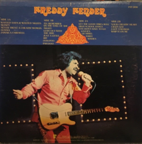 Freddy Fender (2) : Let The Good Times Roll (2xLP, Comp, TR)