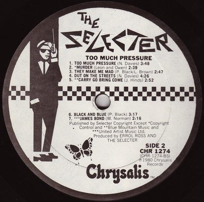 The Selecter : Too Much Pressure (LP, Album)