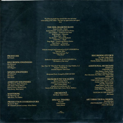 Neil Diamond : September Morn (LP, Album, San)