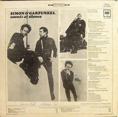 Simon & Garfunkel : Sounds Of Silence (LP, Album)