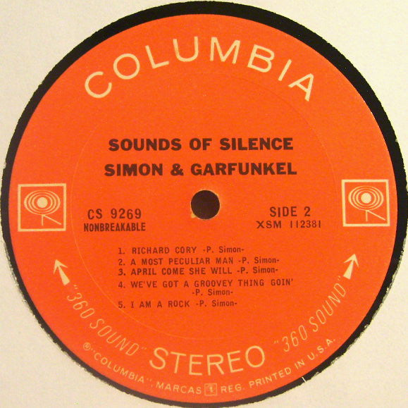 Simon & Garfunkel : Sounds Of Silence (LP, Album)