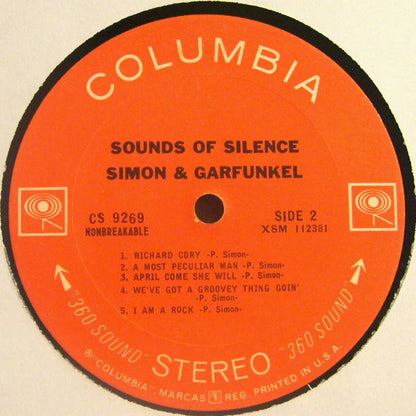 Simon & Garfunkel : Sounds Of Silence (LP, Album)
