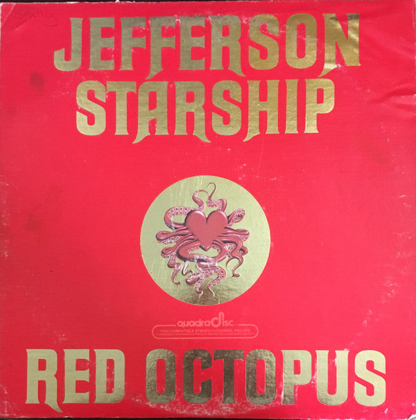Jefferson Starship : Red Octopus (LP, Album, Quad)