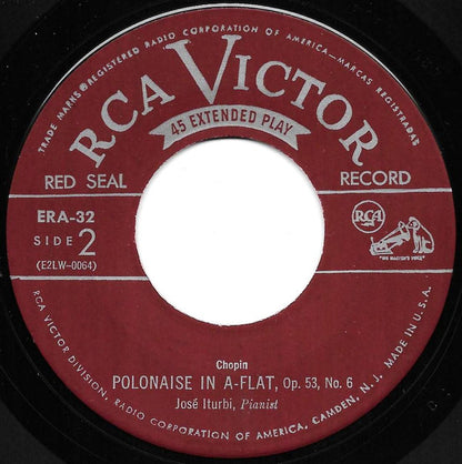 Debussy*, Liszt*, Chopin* / José Iturbi : Encores By José Iturbi (7", EP)