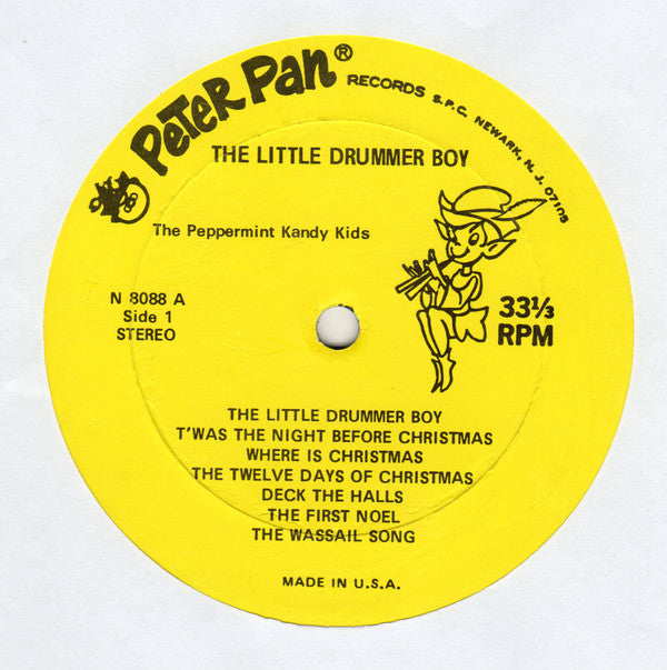 The Peppermint Kandy Kids : The Little Drummer Boy (LP, Album)