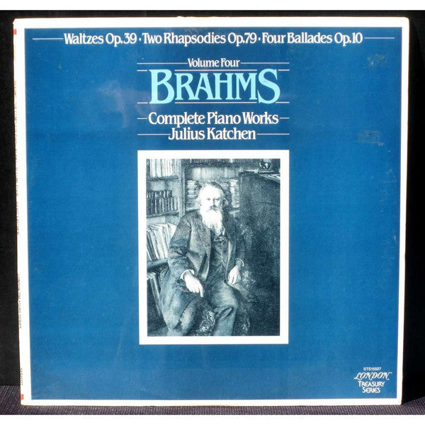 Johannes Brahms, Julius Katchen : The Complete Piano Works Vol. 4 (LP, Album, RE)