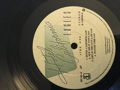 Eagles : Hotel California (LP, Album, Club, RCA)