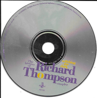 Richard Thompson : Watching The Dark Sampler (The History Of Richard Thompson) (CD, Comp, Promo, Smplr)