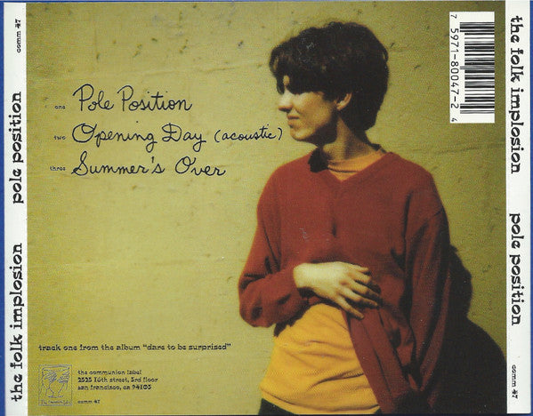 The Folk Implosion : Pole Position (CD, Single)