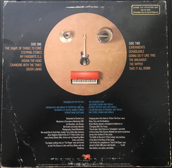 The Headboys : The Headboys (LP, Album, Promo, Ter)