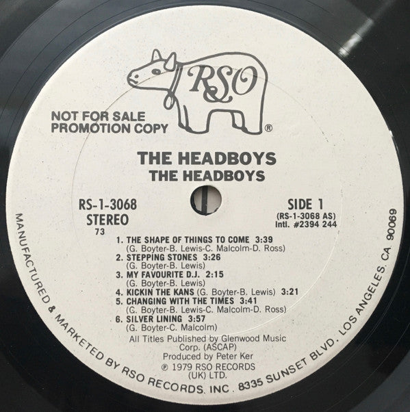 The Headboys : The Headboys (LP, Album, Promo, Ter)