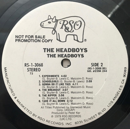 The Headboys : The Headboys (LP, Album, Promo, Ter)