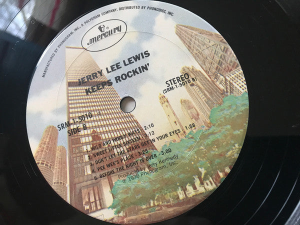 Jerry Lee Lewis : Keeps Rockin' (LP)