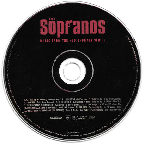 Various : The Sopranos (Music From The HBO Original Series) (CD, Comp)