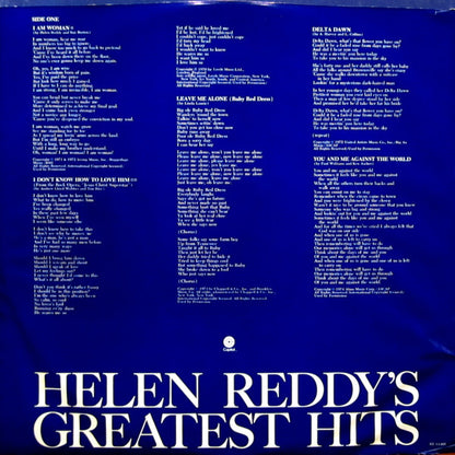Helen Reddy : Helen Reddy's Greatest Hits (LP, Comp, Club, San)