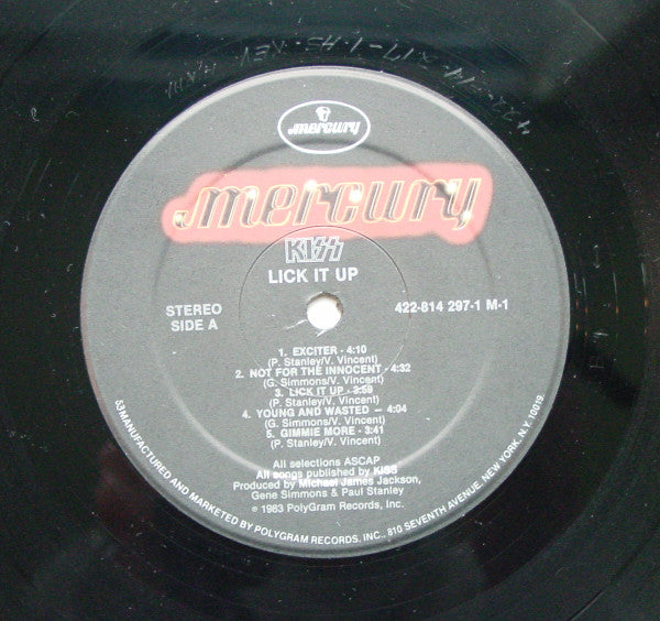 Kiss : Lick It Up (LP, Album, 53)