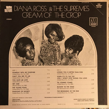 Diana Ross And The Supremes* : Cream Of The Crop (LP, Album)