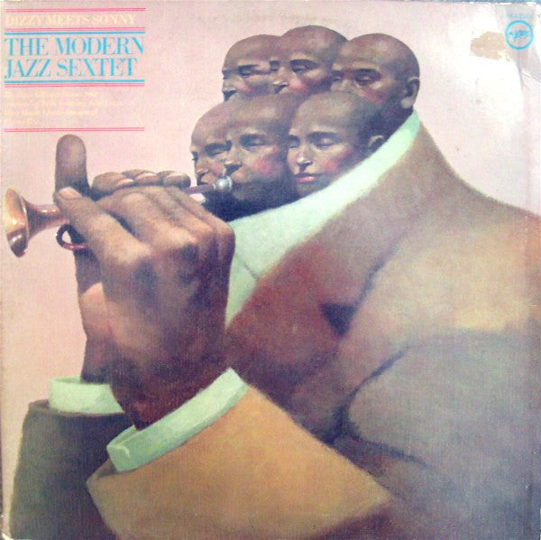 The Modern Jazz Sextet : Dizzy Meets Sonny (LP, Album, Mono, Promo, RE)