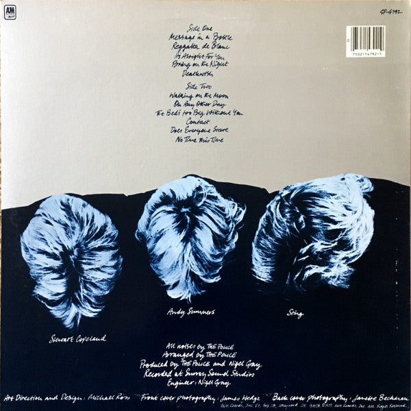 The Police : Reggatta De Blanc (LP, Album, Pit)