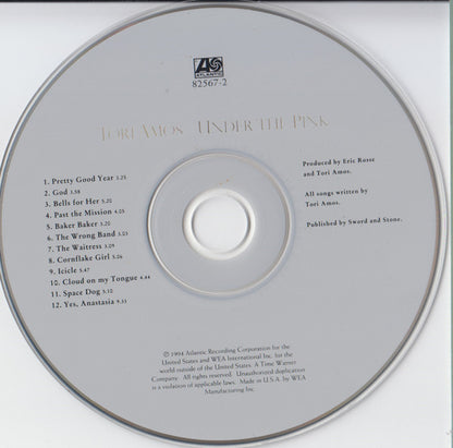 Tori Amos : Under The Pink (CD, Album, RE)