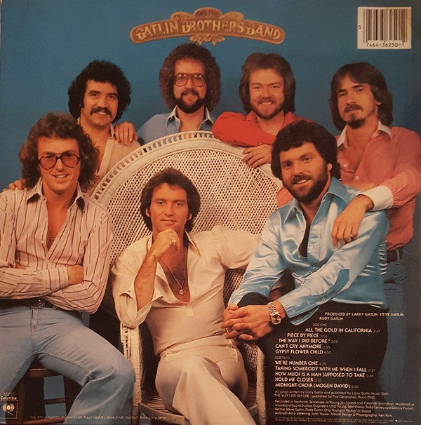 Larry Gatlin & The Gatlin Brothers : Straight Ahead (LP, Album, San)