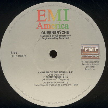 Queensrÿche : Queensrÿche (12", EP, Jac)