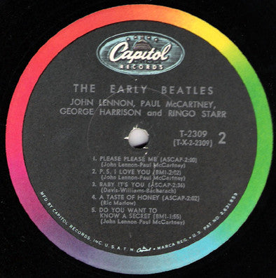 Buy The Beatles : The Early Beatles (LP, Album, Comp, Mono, Scr